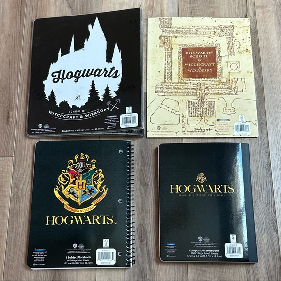 HARRY POTTER HOGWARTS STATIONARY SET!! BRAND NEW!! - Picture 2 of 2